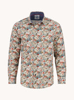 Afbeelding in Gallery-weergave laden, A Fish Named Fred – Shirt – Fuji Dream – Meerkleurig - Mulder Fashion
