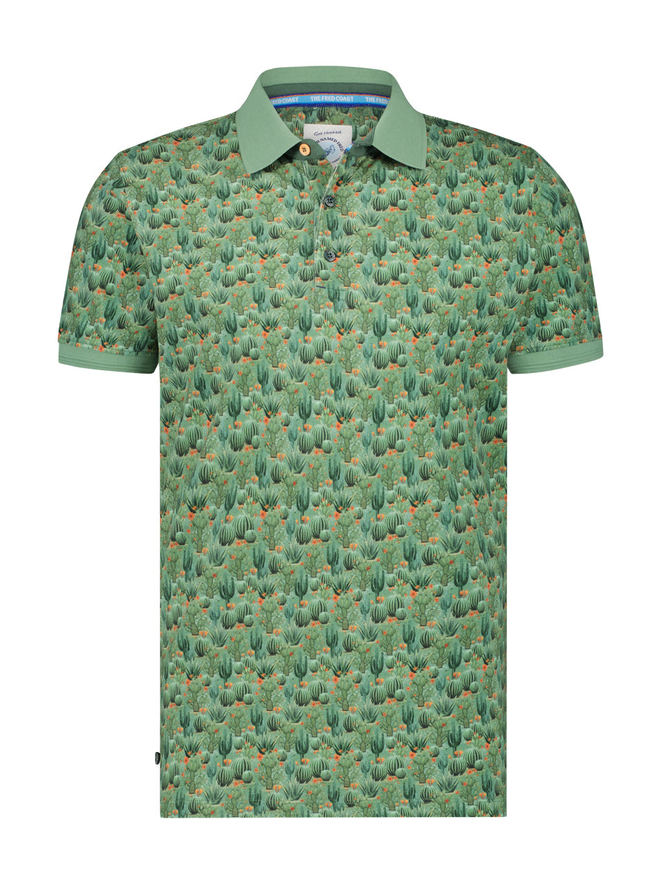 A Fish Named Fred – Polo – Cactus Groen A Fish Named Fred – Polo – Cactus Groen
