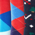 Afbeelding in Gallery-weergave laden, Burlington – Sokken 3-pack Kerst – Rood - Mulder Fashion
