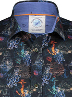 Afbeelding in Gallery-weergave laden, A Fish Named Fred treasure map shirt
